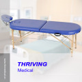 Table de massage portable en bois de hêtre de haute qualité (THR-WT002F)